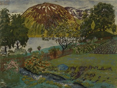 June Night in the Garden by Nikolai Astrup