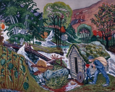 Kvennagong by Nikolai Astrup