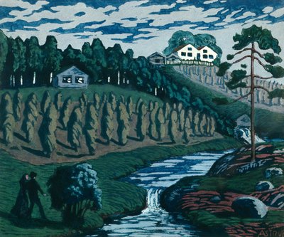 Large Sheaves on a Pole by Nikolai Astrup