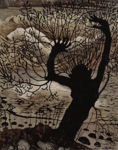Spring Night and Willow by Nikolai Astrup