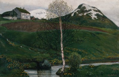 Spring Atmosphere by Nikolai Astrup