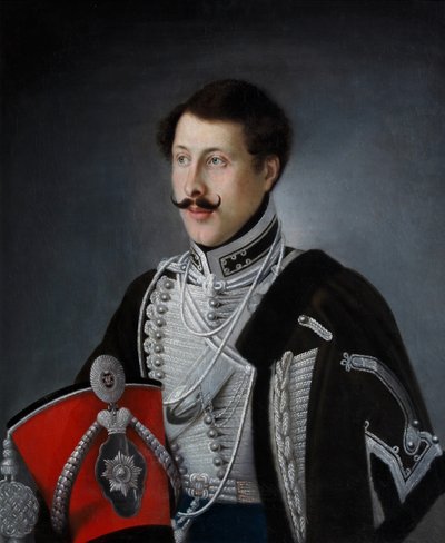 Portrait of Vasily Pavlovich Golovin by Nikolai Dmitrievich Mylnikov