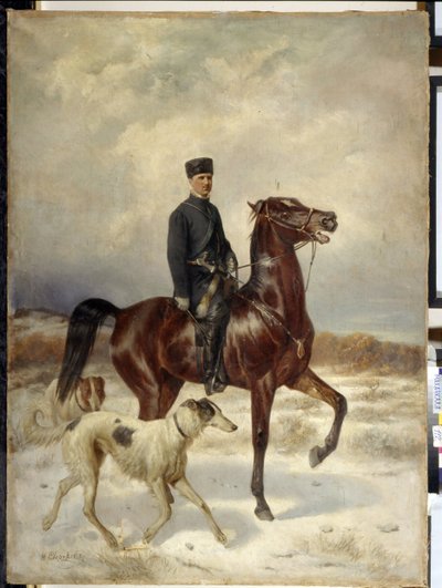 The Hunter by Nikolai Egorevich Sverchkov