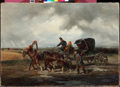 On the Road to the Tooth Puller by Nikolai Egorevich Sverchkov