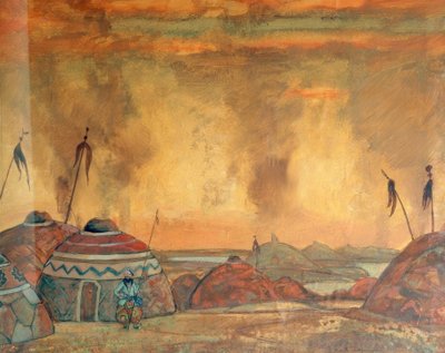 Borodin, Prince Igor / Stage by Roerich by Nikolai Konstantinowitsch Roerich