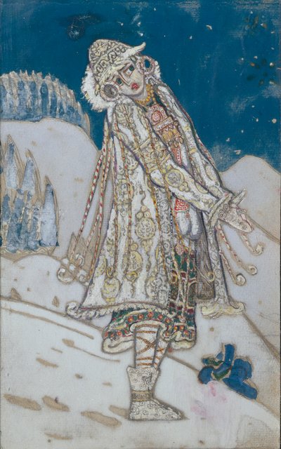 Costume Design for the Theatre Play Snow Maiden by A. Ostrovsky, 1912 by Nikolai Konstantinowitsch Roerich