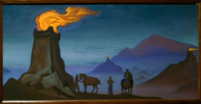 Flame of Victory by Nikolai Konstantinowitsch Roerich