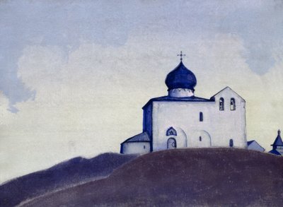 N.K. Roerich, Church of St. Sergius in America by Nikolai Konstantinowitsch Roerich