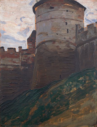 The Fortress Tower, Nizhny Novgorod, 1903 by Nikolai Konstantinowitsch Roerich
