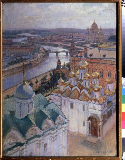 View of Moscow from the Ivan The Great Bell Tower by Nikolai Nikolaevich Gritsenko