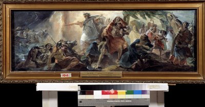 The Israelites Crossing of the Red Sea by Nikolai Nikolajevitch Gay