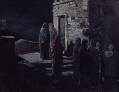 Christ after the Last Supper at Gethsemane by Nikolai Nikolayevich Ge