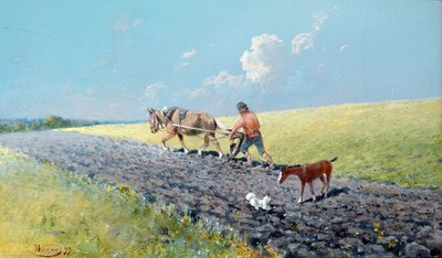The Plough by Nikolai Nikolayevich Karasin