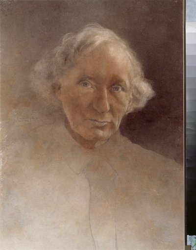Portrait of the poet Vyacheslav Ivanov by Nikolai Nikolayevich Vysheslavtsev