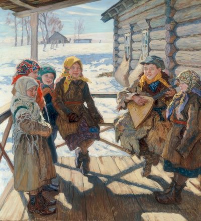 The Balalaika Concert by Nikolai P. Bogdanow Bjelski