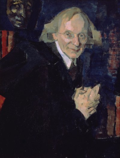 Portrait of the Poet Vyacheslav Ivanovich Ivanov by Nikolai Pavlovich Ulyanov
