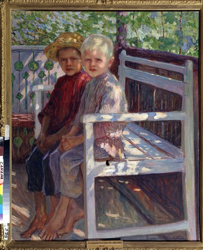 Children by Nikolai Petrovich Bogdanov Belsky