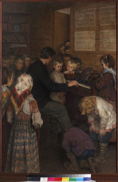 Singing Lesson at the Village School by Nikolai Petrovich Bogdanov Belsky