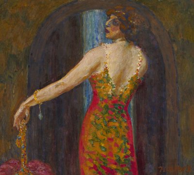 Portrait of Evfimia Nosova, née Ryabushinskaya by Nikolai Petrovich Feofilaktov