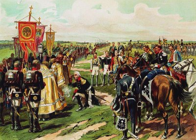Marshal Mikhail Kutuzov before the Battle of Borodino by Nikolai Semyonovich Samokish