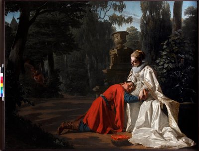 Pan Voyevoda, Illustration for the Opera by Nikolai Rimski-Korsakov by Nikolai Vasilievich Nevrev