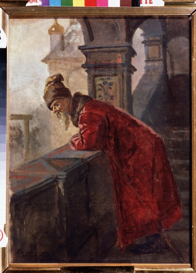 Boyar on the Porch by Nikolai Vasilievich Nevrev