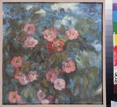 Bouquet of Flowers by Nikolaj Nikolaevic Sapunov