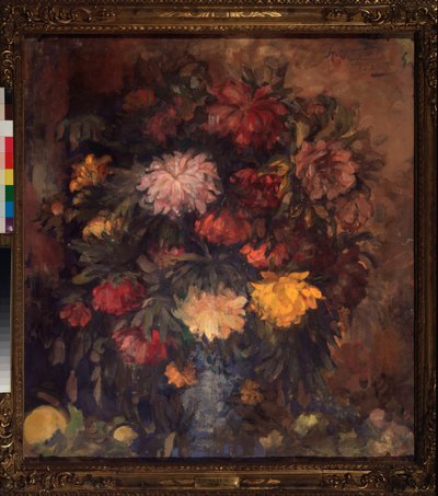 Peonies by Nikolaj Nikolaevic Sapunov
