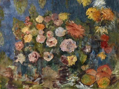 Still Life with Flowers and Fruit, 1907 by Nikolaj Nikolaevic Sapunov