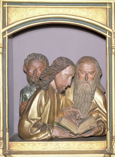 St. James the Minor, St. Philip and St. Barnabas, from the Isenheim Altarpiece, c.1490 by Nikolaus Hagenauer