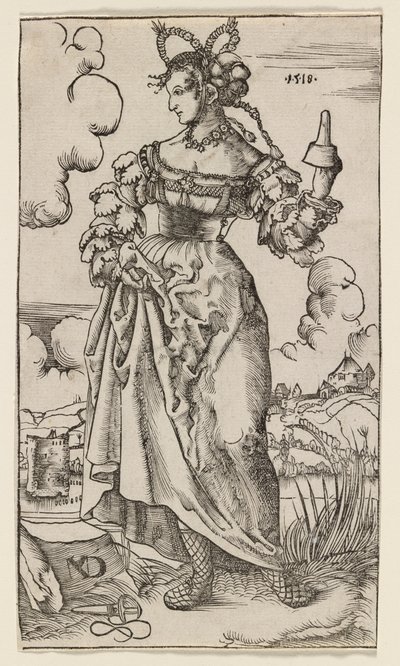 The Wise and Foolish Virgins: The Fifth Foolish Virgin by Nikolaus Manuel Deutsch