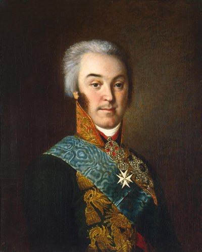 Portrait of Count Nikolai Petrovich Sheremetev by Nikolay Ivanovich Argunov
