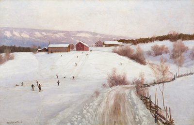 Winter in Norway by Nils Hansteen