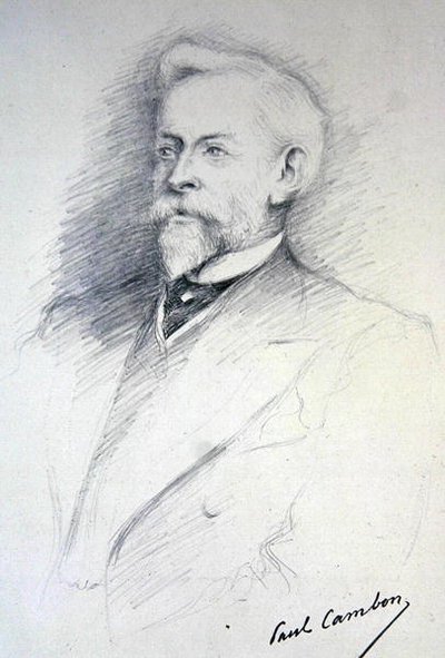 Paul Cambon, illustration from a book on the 