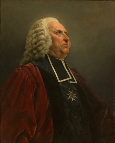 Portrait of the writer Louis-Sébastien Mercier 1740-1814 by Noel Halle