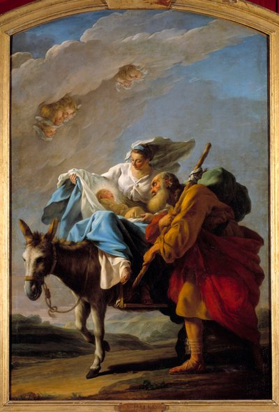 The Flight to Egypt by Noel Halle