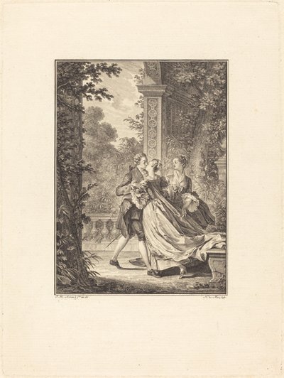 Without Understanding This Mystery by Noël Le Mire after Jean Michel Moreau