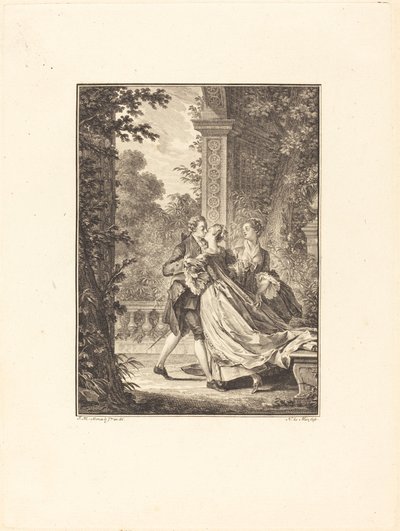 Without Understanding This Mystery by Noël Le Mire after Jean Michel Moreau