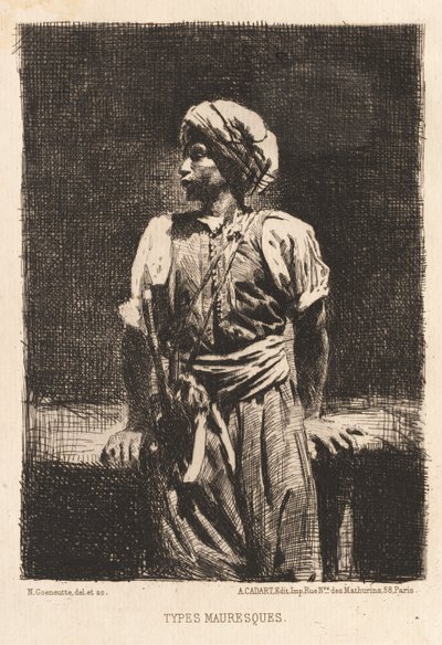 Moorish Types by Norbert Goeneutte