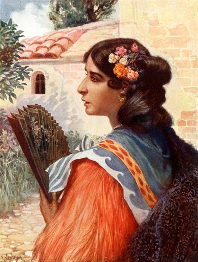 A Spanish Woman by Norman Hardy