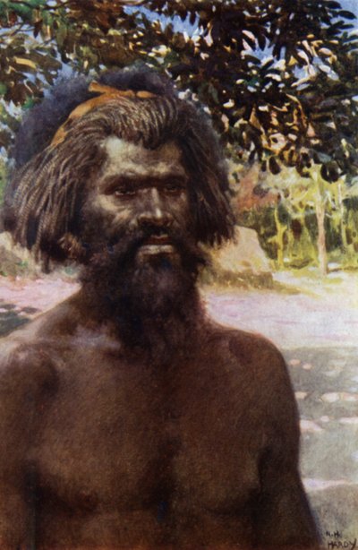 Type of Man from the Island of Tanna, New Hebrides by Norman Hardy