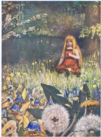 The Maybells and the Flowers: "Now I know more can stay at home, the May bells call me so" by Norman Mills Price