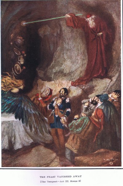 The Feast Vanished Away (The Tempest) by Norman Mills Price