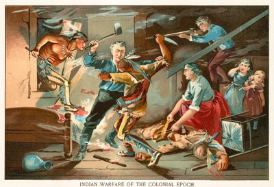 Indian Warfare of the Colonial Epoch by North American