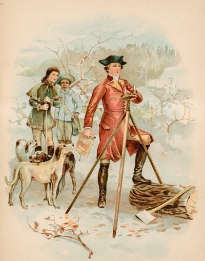 Young Washington, Surveyor by North American