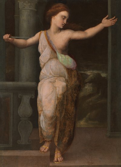 Suicide of Lucretia by Northern European School