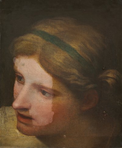 Listening Angel by Northern Italian School