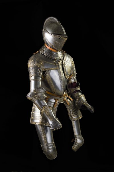 Three-Quarter Field Armour, Possibly for Henry Herbert, Second Earl of Pembroke by Northern Italian School
