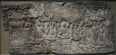 Western Paradise, Handan, Hebei Province by Northern Qi Dynasty Chinese Scool