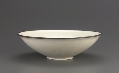 Ding ware bowl with incised lotus decoration, Hebei Province, 11th-early 12th century by Northern Song Dynasty Chinese School